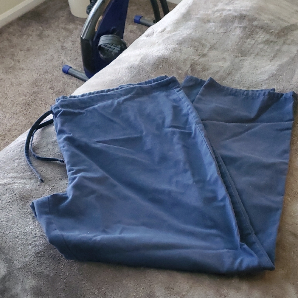 Men's Navy Blue Scrub Pants